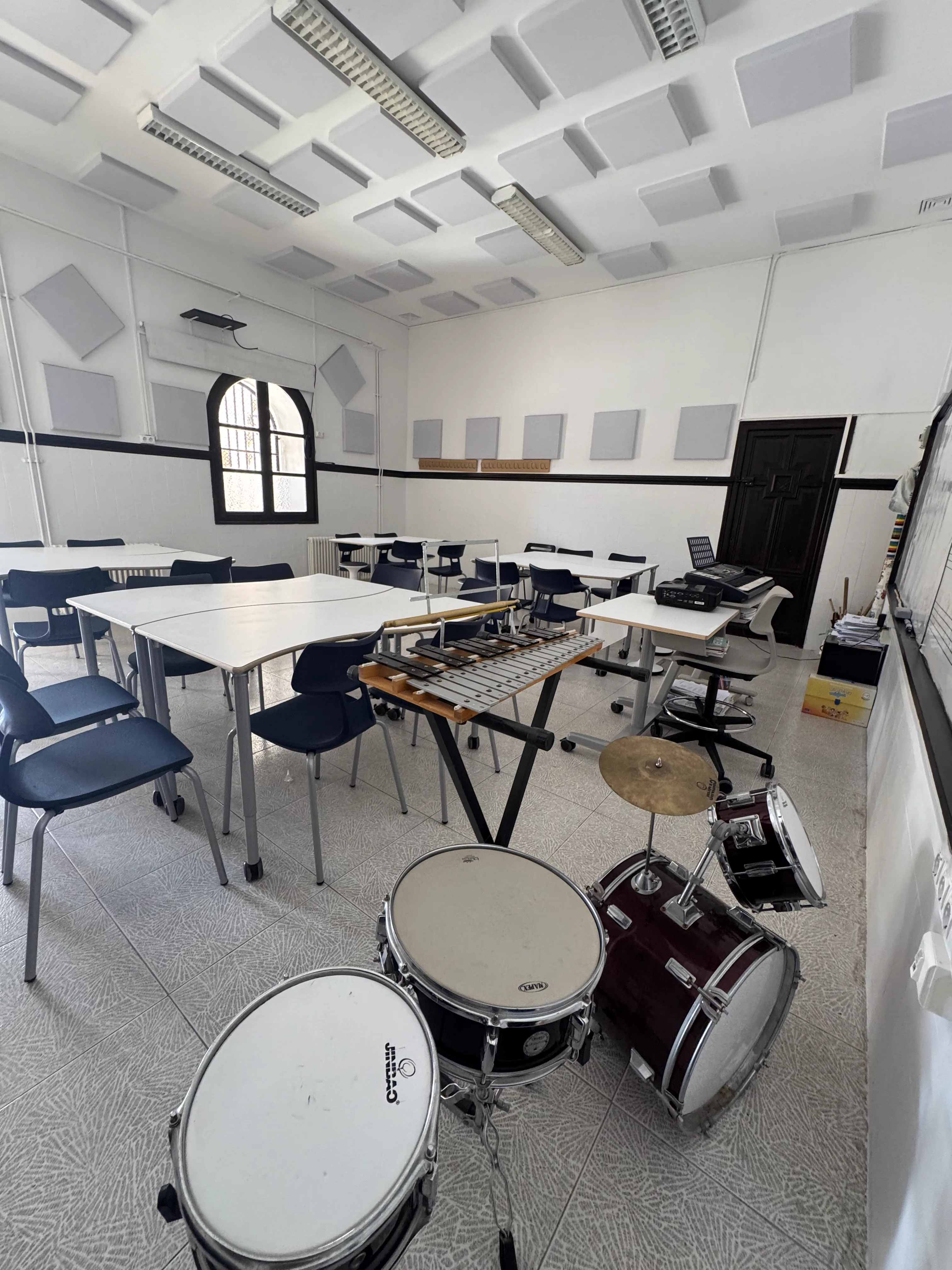 Aula de musica del colegio
